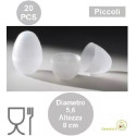 20 Barilotti per sorpresa uova di pasqua piccolo, diametro 5,6 cm x altezza 7,9 cm