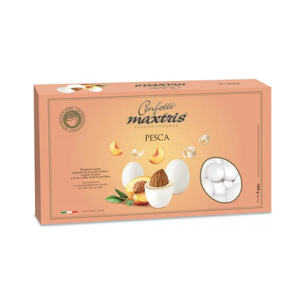 Maxtris Pesca: confetti bianchi 1 Kg ideali per confettata