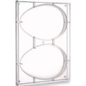 Stampo uovo 450 g, in policarbonato con 2 impronte di altezza 250 mm e diametro 170 mm
