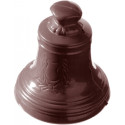 Campana di cioccolato decorata da 100 g stampo in policarbonato 2 campane ø92xh100 mm