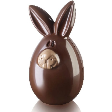 Lucky Bunny Silikomart kit stampo cioccolato termoformato per coniglio fortunato 3D Lucky Bunny Silikomart kit stampo cioccolato termoformato per coniglio fortunato 3D