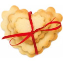 Tagliapasta cuore festonato da Decora set 4 cutter in plastica da 4 cm a 8 cm di h 2,2 cm