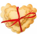 Tagliapasta cuore festonato da Decora set 4 cutter in plastica da 4 cm a 8 cm di h 2,2 cm