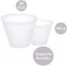 50 Supporti svasati per uova di pasqua fazzoletto da 500 g, di 128 mm x 71 mm h 104 mm in plastica trasparente 50 Supporti svasati per uova di pasqua fazzoletto da 500 g, di 128 mm x 71 mm h 104 mm in plastica trasparente