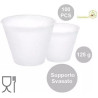 100 Supporti svasati per uova di pasqua fazzoletto da 125 g, di 67 mm x 40 mm h 58 mm 100 Supporti svasati per uova di pasqua fazzoletto da 125 g, di 67 mm x 40 mm h 58 mm