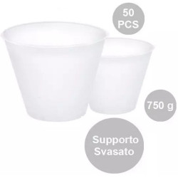 50 Supporti svasati uova di pasqua fazzoletto da 750 g