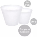 50 Supporti svasati uova di pasqua fazzoletto da 250 g