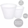 100 Supporti svasati per uova di pasqua fazzoletto da 150 g, di 76 mm x 46 mm h 67 mm 100 Supporti svasati per uova di pasqua fazzoletto da 150 g, di 76 mm x 46 mm h 67 mm