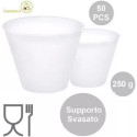 50 Supporti svasati per uova di pasqua fazzoletto da 350 g, di 115 mm x 70 mm h 105 mm