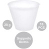 10 Supporti dritti per ovetti di pasqua a fazzoletto da 20 g, tipo ovetti Kinder Sorpresa 10 Supporti dritti per ovetti di pasqua a fazzoletto da 20 g, tipo ovetti Kinder Sorpresa