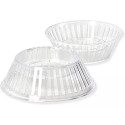 Da 250 g a 1 Kg supporti Crystal, colore trasparente cristallino, per uovo di pasqua stagnolate e decorate