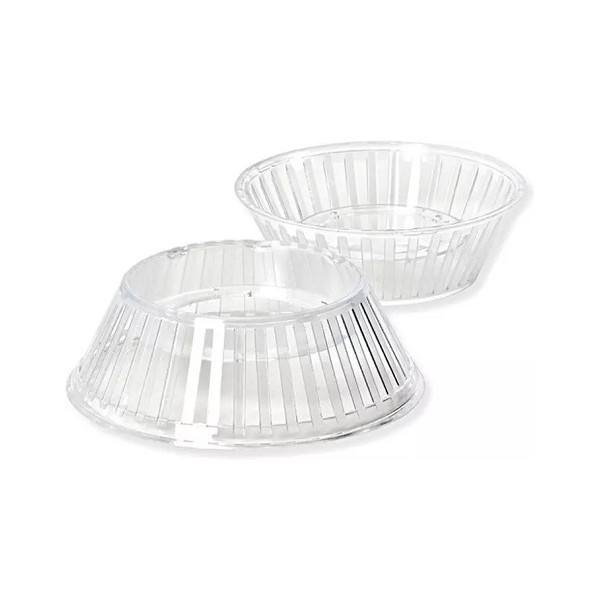 Da 250 g a 1 Kg supporti Crystal, colore trasparente cristallino, per uovo di pasqua stagnolate e decorate