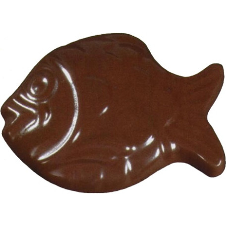 Pesce palla 60 g stampo policarbonato per pesce di cioccolato 73 x 95 mm Pesce palla 60 g stampo policarbonato per pesce di cioccolato 73 x 95 mm