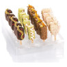 Vassoio Espositore per Gelati su Stecco Espogel Up Mini Trasparente per CakePops, EasyPop, Finger Mini su Stecco Vassoio Espositore per Gelati su Stecco Espogel Up Mini Trasparente per CakePops, EasyPop, Finger Mini su Stecco