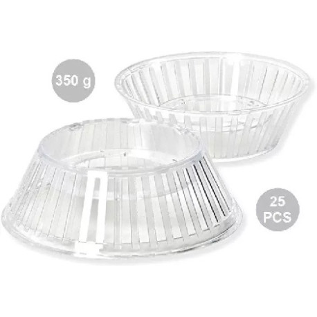 25 Supporti Crystal per uova di Pasqua stagnolate e decorate da 350 g, colore cristallino 25 Supporti Crystal per uova di Pasqua stagnolate e decorate da 350 g, colore cristallino