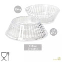 25 Supporti Crystal per uova di Pasqua stagnolate e decorate da 350 g, colore cristallino