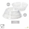 25 Supporti Crystal per uova di Pasqua stagnolate e decorate da 350 g, colore cristallino 25 Supporti Crystal per uova di Pasqua stagnolate e decorate da 350 g, colore cristallino