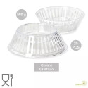 25 Supporti Crystal per uova di Pasqua stagnolate e decorate da 500 g, colore cristallino