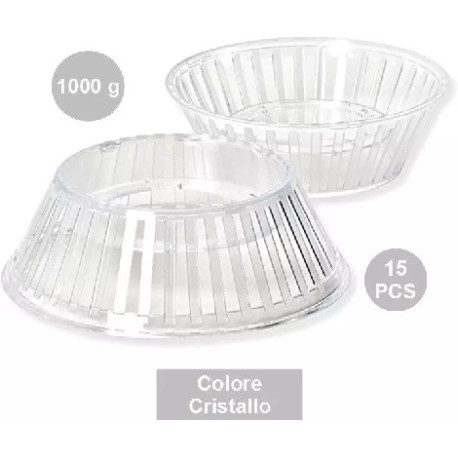 15 Supporti per uovo di Pasqua stagnolate e decorate da 1 Kg, a forma barchetta colore trasparente effetto cristallino 15 Supporti per uovo di Pasqua stagnolate e decorate da 1 Kg, a forma barchetta colore trasparente effetto cristallino