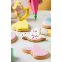 Tagliapasta fantasie di pasqua Decora set 5 cutter in metallo colorato