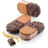 Crock Silikomart: stampo silicone per gelati tipo MaxiBon su vassoio Crock Silikomart: stampo silicone per gelati tipo MaxiBon su vassoio