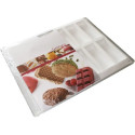 Slim Silikomart: stampo silicone gelato biscotto sottile su vassoio