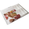 Slim Silikomart: stampo silicone gelato biscotto sottile su vassoio Slim Silikomart: stampo silicone gelato biscotto sottile su vassoio