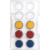 Stampo cioccolato pirottini piccoli 10 cavità ⌀25xh16 mm in policarbonato da Decora Stampo cioccolato pirottini piccoli 10 cavità ⌀25xh16 mm in policarbonato da Decora
