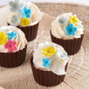 25 o 40 mm stampo pirottini di cioccolato in policarbonato Decora 25 o 40 mm stampo pirottini di cioccolato in policarbonato Decora