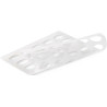 Oval Chablon Silikomart: set 2 stampi in silicone per 84 decorazioni ovali di dimensioni 2,4x3,4xh0,2 cm Oval Chablon Silikomart: set 2 stampi in silicone per 84 decorazioni ovali di dimensioni 2,4x3,4xh0,2 cm