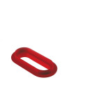 Jr. Pillow Silikomart: stampo in silicone, da 600 ml , 190x73xh60 mm con cutter per torta a pillola