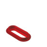 Jr. Pillow Silikomart: stampo in silicone, da 600 ml , 190x73xh60 mm con cutter per torta a pillola Jr. Pillow Silikomart: stampo in silicone, da 600 ml , 190x73xh60 mm con cutter per torta a pillola