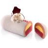 Mr Pillow Silikomart: stampo in silicone, da 1000 ml , 217x94 h 70 mm con cutter per torta a pillola Mr Pillow Silikomart: stampo in silicone, da 1000 ml , 217x94 h 70 mm con cutter per torta a pillola