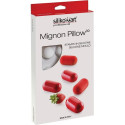 Pillow 30 Silikomart: stampo in silicone bianco con cutter per mini pillole