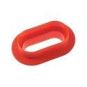 30 o 80 ml Pillow Silikomart: stampo in silicone bianco con cutter per monoporzioni a pillola