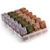 Espogel Down trasparente Silikomart vassoio espositore per gelati biscotti e su stecco 235x360xh48 mm Espogel Down trasparente Silikomart vassoio espositore per gelati biscotti e su stecco 235x360xh48 mm