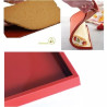 Da 32,5 a 56 cm Tapis Roulade Silikomart: tappetino in silicone con bordi bassi ideale come teglia o stampo per pan di spagna Da 32,5 a 56 cm Tapis Roulade Silikomart: tappetino in silicone con bordi bassi ideale come teglia o stampo per pan di spagna