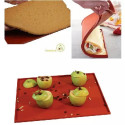 Da 32,5 a 56 cm Tapis Roulade Silikomart: tappetino in silicone con bordi bassi ideale come teglia o stampo per pan di spagna
