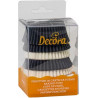 Set di 75 pirottini per muffin in carta bianca e nera di ø5xh3,2 cm da Decora Set di 75 pirottini per muffin in carta bianca e nera di ø5xh3,2 cm da Decora