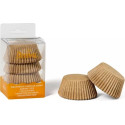 75 Pirottini muffin in carta marrone naturale di diametro 5 cm ed altezza 3,2 cm da Decora
