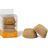 75 Pirottini muffin in carta marrone naturale di diametro 5 cm ed altezza 3,2 cm da Decora