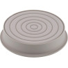 Color Silikomart: stampo in silicone grigio per torte ø20xh5 cm con effetto 3D Color Silikomart: stampo in silicone grigio per torte ø20xh5 cm con effetto 3D