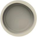 Cocoon Silikomart: stampo in silicone grigio per torta 3D con texture avvolgente di ø19xh6,1 cm e volume 1600 ml