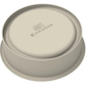 Cocoon Silikomart: stampo in silicone grigio per torta 3D con texture avvolgente di ø19xh6,1 cm e volume 1600 ml