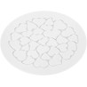 Love Decor Silikomart: stampo in silicone bianco o tappeto decorativo cuoricini di ø145xh1,7 mm Love Decor Silikomart: stampo in silicone bianco o tappeto decorativo cuoricini di ø145xh1,7 mm