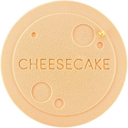 Cheesecake Decor Silikomart – Tappeto Decorativo in Silicone (Ø145×H1,7mm)
