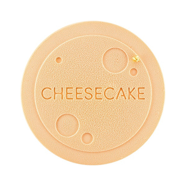 Cheesecake Decor Silikomart: stampo in silicone bianco o tappeto decorativo di ø145xh1,7 mm