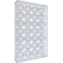 Boero con ciliegie 10 g: stampo policarbonato per 28 cioccolatini preferito con decoro ciliegine ø27,6xh21 mm