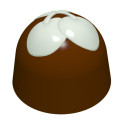Boero con ciliegie 10 g stampo policarbonato 28 cioccolatini preferito con decoro ciliegine ø27,6xh21 mm