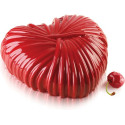 Lovely 1200 Silikomart stampo silicone cuore intrecciato con cutter 182x173xh68 mm